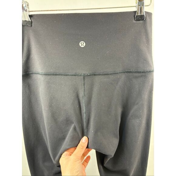 Lululemon Wunder Under High Rise Full Length Leggings in Black Size 8 - Picture 4 of 6